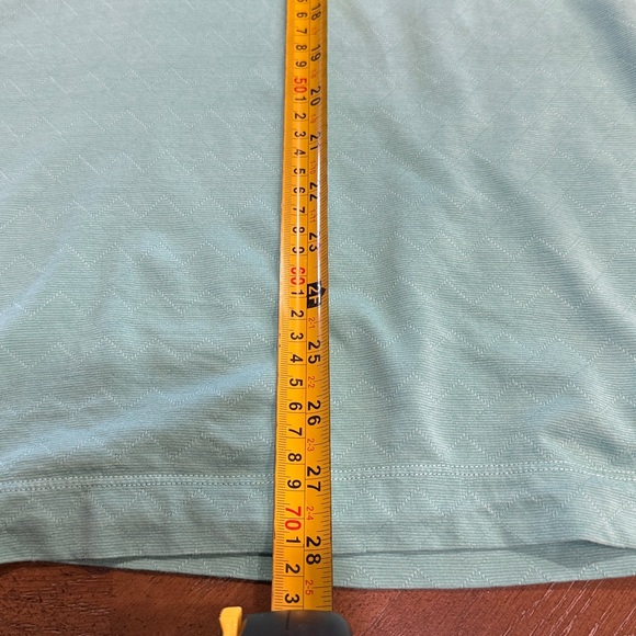 Tommy Bahama Men's Teal Polo Shirt - Picture 7 of 10